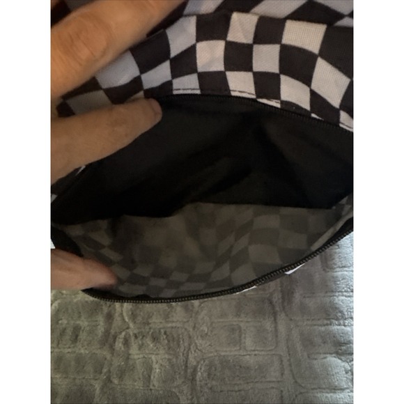New Moda West Black/White Check Back Pack USA - Picture 6 of 6